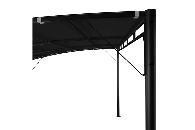 Fritstående Havemarkise 4X3X2,25 M Antracitgrå - Havemøbler - Solafskærmning - Havepavilloner - Komplet pavillon