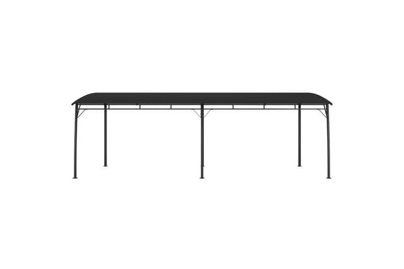 Fritstående Havemarkise 6X3X2,25 M Antracitgrå - Havemøbler - Solafskærmning - Havepavilloner - Komplet pavillon