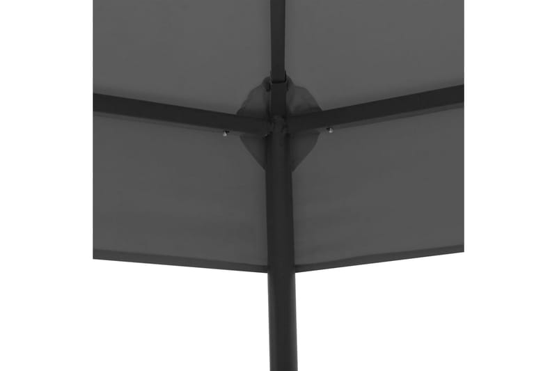 Havepavillon 323x275x265 cm Antracitgrå - Grå - Havemøbler - Solafskærmning - Havepavilloner - Komplet pavillon
