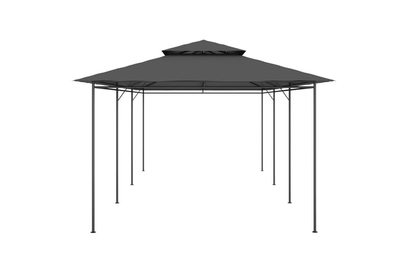 Havepavillon 600x298x270 cm Antracitgrå - Grå - Havemøbler - Solafskærmning - Havepavilloner - Komplet pavillon