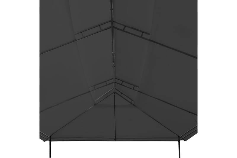 Havepavillon 600x298x270 cm Antracitgrå - Grå - Havemøbler - Solafskærmning - Havepavilloner - Komplet pavillon