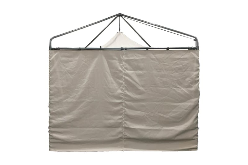 Madrena Pavillon 300x300 cm Stålramme - Grå - Havemøbler - Solafskærmning - Havepavilloner - Komplet pavillon