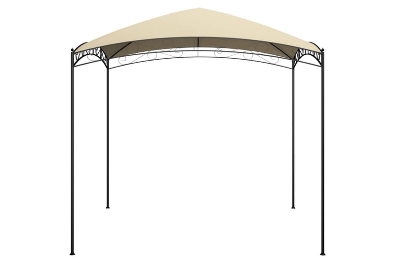 pavillon 3x3x2,65 cm 180 g/m² cremefarvet - Creme - Komplet pavillon