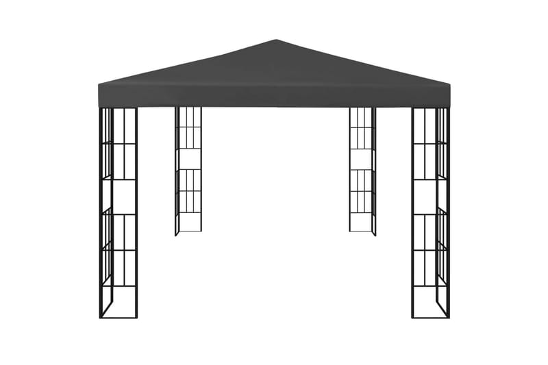 Pavillon 3x4 M Antracitgrå - Grå - Havemøbler - Solafskærmning - Havepavilloner - Komplet pavillon