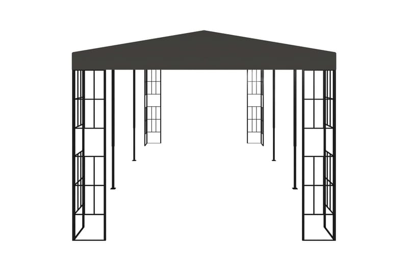 Pavillon 3x6 m Antracitgrå - Grå - Komplet pavillon