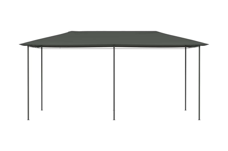 pavillon 3x6x2,6 160 g/m² antracitgrå - Antracit - Havemøbler - Solafskærmning - Havepavilloner - Komplet pavillon