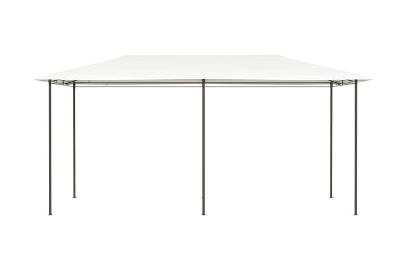 pavillon 3x6x2,6 cm 160 g/m² cremefarvet - Creme - Havemøbler - Solafskærmning - Havepavilloner - Komplet pavillon