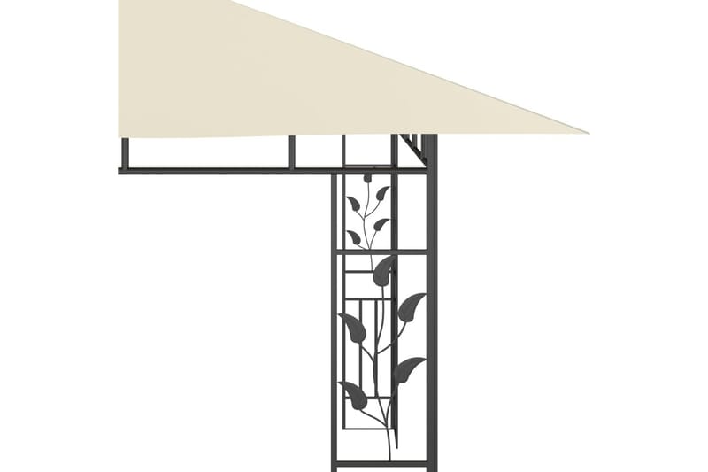 Pavillon Med Myggenet 4X3X2,73 M 180 G/M² Cremefarvet - Komplet pavillon