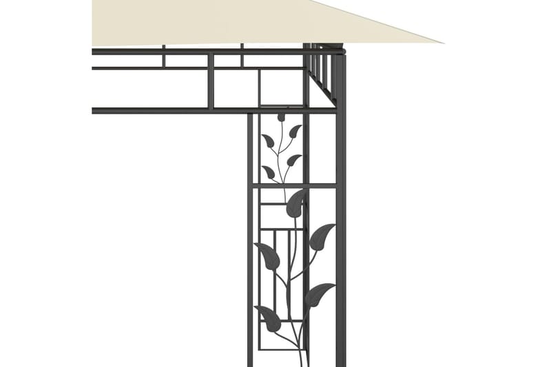 Pavillon Med Myggenet 6X3X2,73 cm Cremefarvet - Komplet pavillon