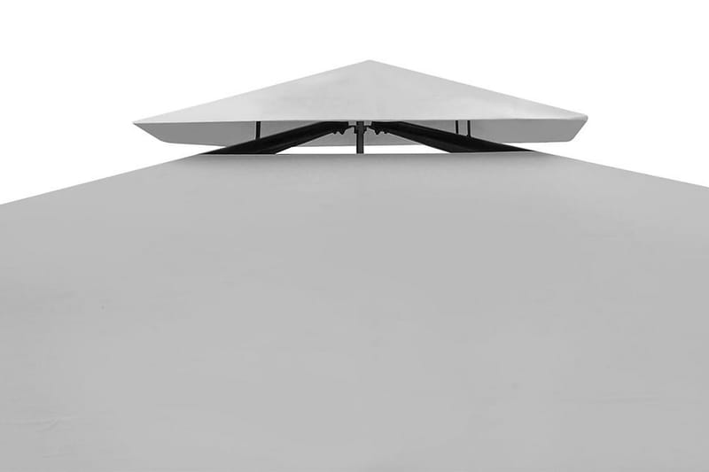 Pavillon Med Tag 3 X 4 M Cremefarvet - Creme - Havemøbler - Solafskærmning - Havepavilloner - Komplet pavillon