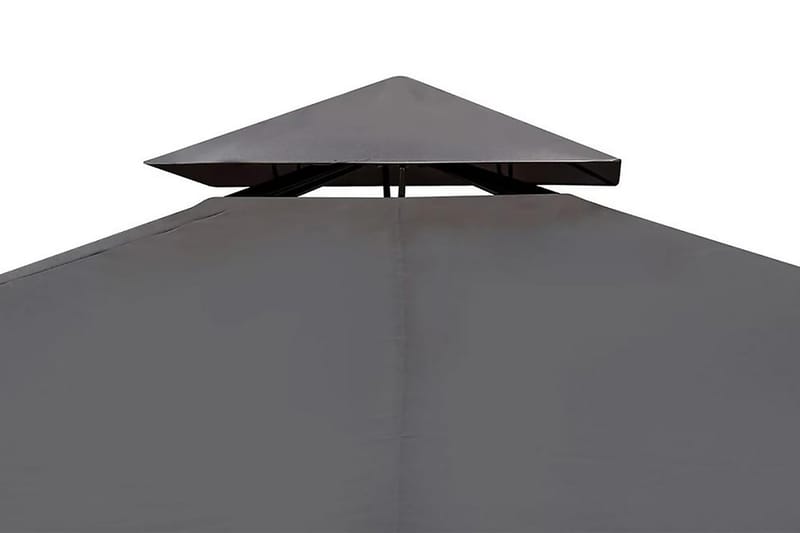 Pavillon Med Tag 3 X 4 M Mørkegrå - Grå - Havemøbler - Solafskærmning - Havepavilloner - Komplet pavillon