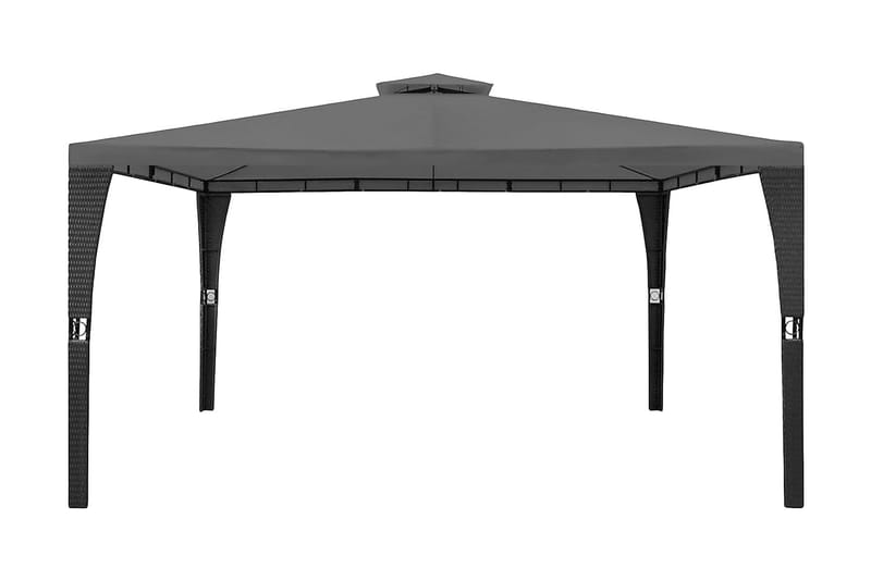 Pavillon Med Tag 3 X 4 M Mørkegrå - Grå - Havemøbler - Solafskærmning - Havepavilloner - Komplet pavillon