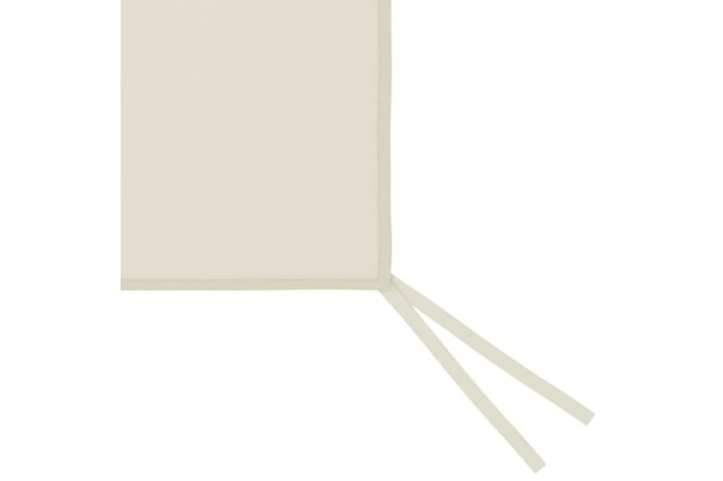 pavillonvægge med vinduer 2 stk. cremefarvet - Creme - Havemøbler - Solafskærmning - Havepavilloner - Komplet pavillon