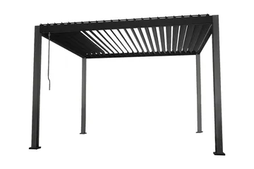 Mirador Pavillon uden Vægge 300x300x250 cm - Mørkegrå - Havemøbler - Solafskærmning - Havepavilloner