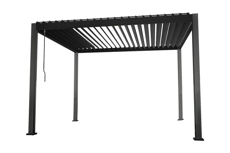 Mirador Pavillon uden Vægge 300x300x250 cm, Mørkegrå