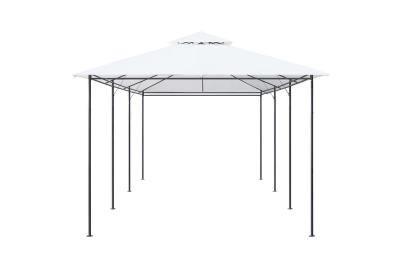 Pavillon 600x298x270 cm 180G/M² Hvid - Havemøbler - Solafskærmning - Havepavilloner