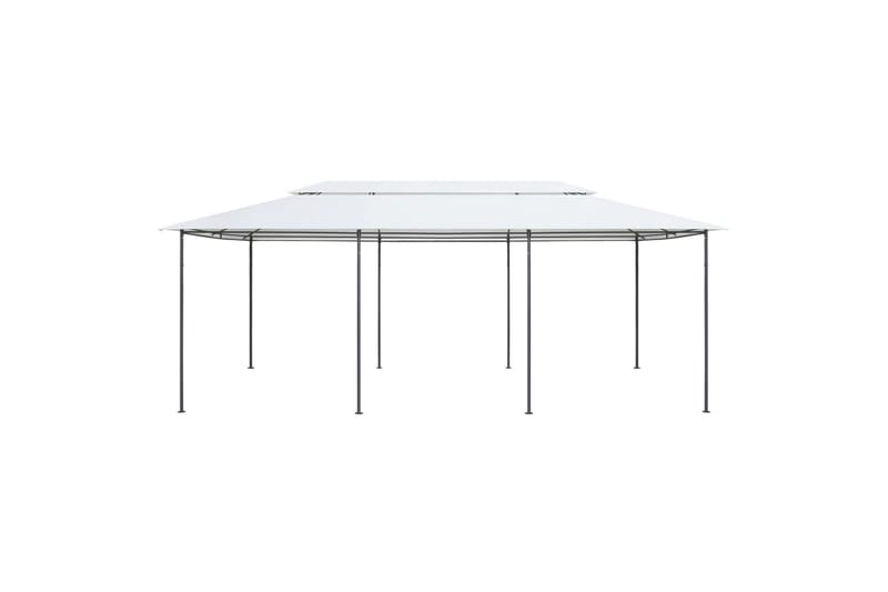 Pavillon 600x298x270 cm 180G/M² Hvid - Havemøbler - Solafskærmning - Havepavilloner