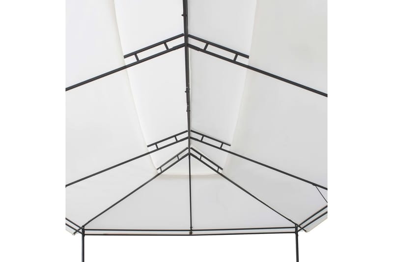 Pavillon 600x298x270 cm 180G/M² Hvid - Havemøbler - Solafskærmning - Havepavilloner