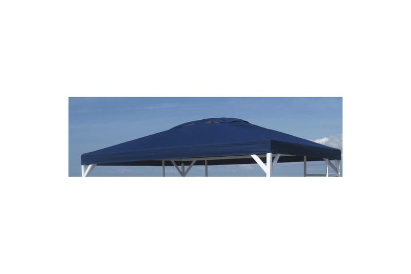 Pavillonens tag 3 x 4 meter, Marineblå