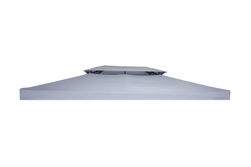 Bermuda Tag til Pavillon 3x4 m - Lysegrå - Havemøbler - Solafskærmning - Havepavilloner - Pavillontag