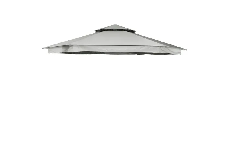 Pavillontag Hillerstorp Luxor Ø400 cm Grå, Grå