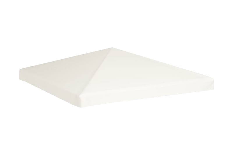 Pavillontopdække 310 G/M² 3 X 3 M Cremehvid - Hvid - Havemøbler - Solafskærmning - Havepavilloner - Pavillontag