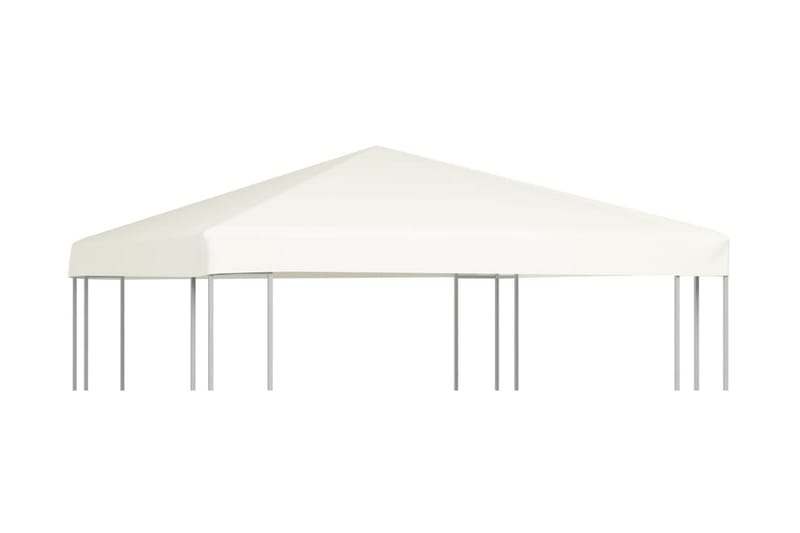 Pavillontopdække 310 G/M² 3 X 3 M Cremehvid - Hvid - Havemøbler - Solafskærmning - Havepavilloner - Pavillontag