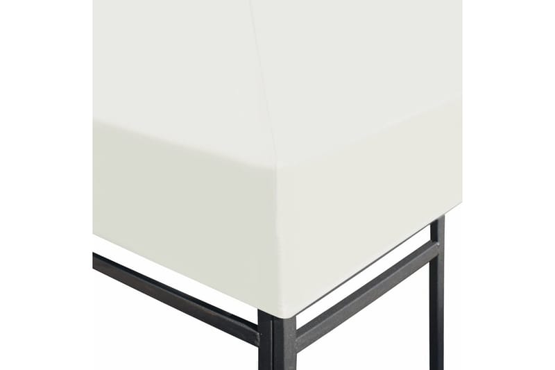 Pavillontopdække 310 G/M² 3 X 3 M Cremehvid - Hvid - Havemøbler - Solafskærmning - Havepavilloner - Pavillontag