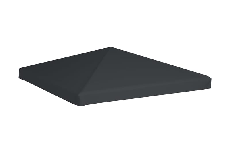 Pavillontopdække 310 G/M² 3 X 3 M Grå - Grå - Havemøbler - Solafskærmning - Havepavilloner - Pavillontag