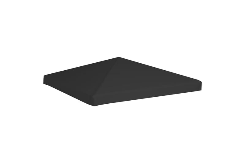 Pavillontopdække 3x3 m 270 g/m² sort - Sort - Havemøbler - Solafskærmning - Havepavilloner - Pavillontag