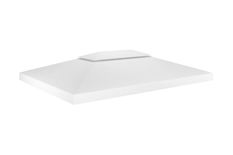 Pavillontopdække i 2 lag 4x3 m 310 g/m² hvid - Hvid - Havemøbler - Solafskærmning - Havepavilloner - Pavillontag
