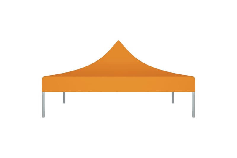 Tag til festtelt 3x3 m 270 g/m² orange - Orange - Havemøbler - Solafskærmning - Havepavilloner - Pavillontag