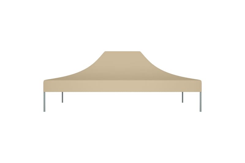 Tag til festtelt 4x3 m 270 g/m² beige - Beige - Pavillontag