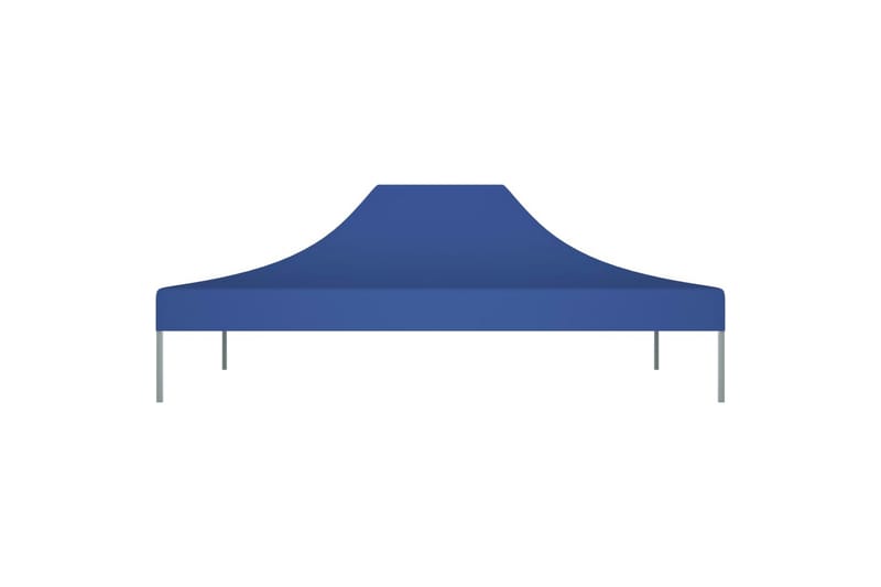 Tag til festtelt 4x3 m 270 g/m² blå - Blå - Havemøbler - Solafskærmning - Havepavilloner - Pavillontag