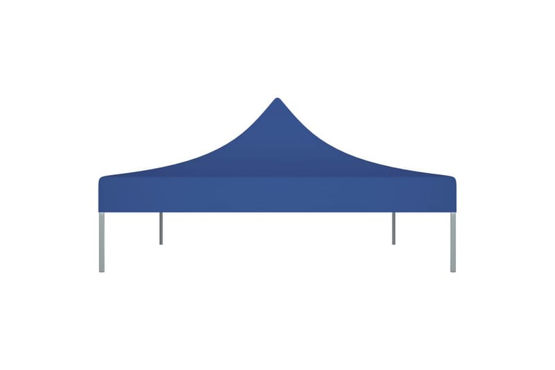 Tag til festtelt 4x3 m 270 g/m² blå - Blå - Havemøbler - Solafskærmning - Havepavilloner - Pavillontag