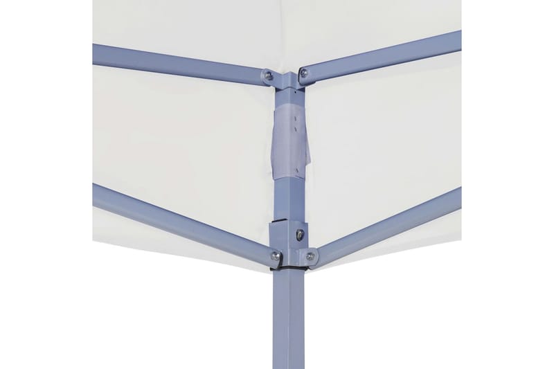 Tag til festtelt 4x3 m 270 g/m² hvid - Hvid - Havemøbler - Solafskærmning - Havepavilloner - Pavillontag