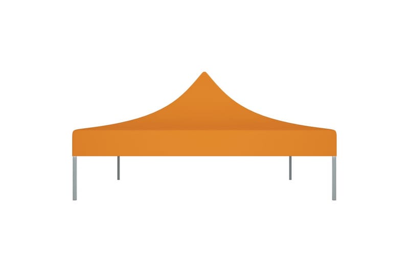 Tag til festtelt 4x3 m 270 g/m² orange - Orange - Havemøbler - Solafskærmning - Havepavilloner - Pavillontag