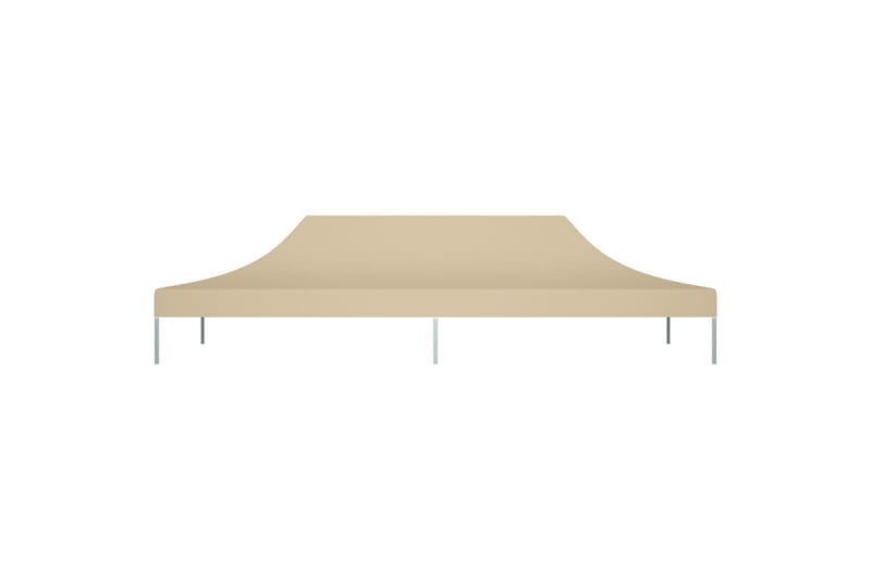 Tag til festtelt 6x3 m 270 g/m² beige - Beige - Pavillontag