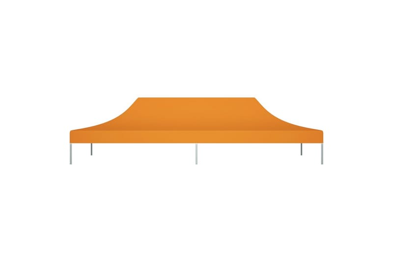 Tag til festtelt 6x3 m 270 g/m² orange - Orange - Havemøbler - Solafskærmning - Havepavilloner - Pavillontag
