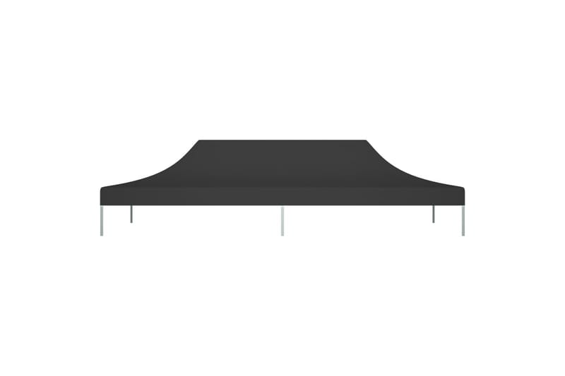 Tag til festtelt 6x3 m 270 g/m² sort - Sort - Havemøbler - Solafskærmning - Havepavilloner - Pavillontag