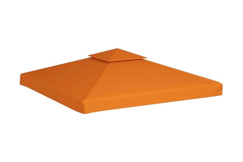Udskiftningsbaldakin Til Havepavillon 310 G/M² 3 X 3 M - Orange - Havemøbler - Solafskærmning - Havepavilloner - Pavillontag