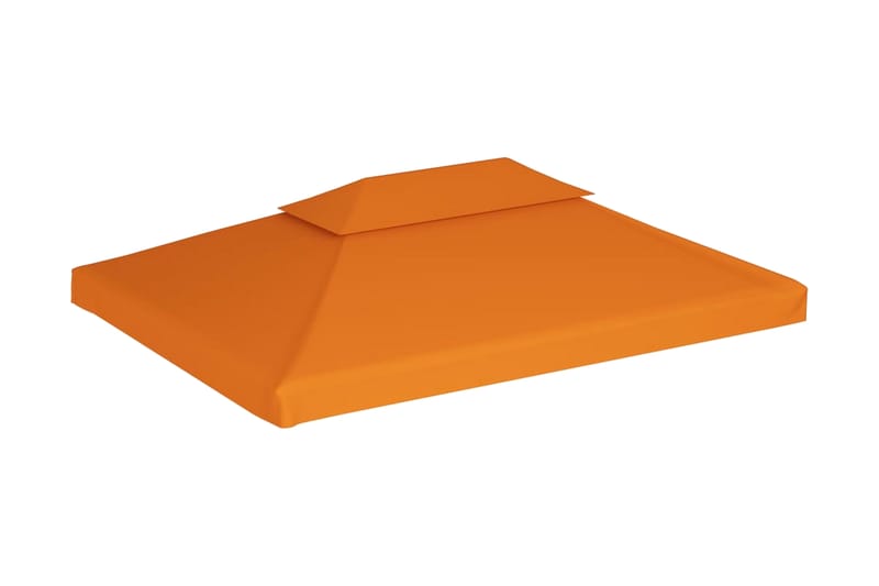Udskiftningsbaldakin Til Havepavillon 3X4 M - Orange - Havemøbler - Solafskærmning - Havepavilloner - Pavillontag
