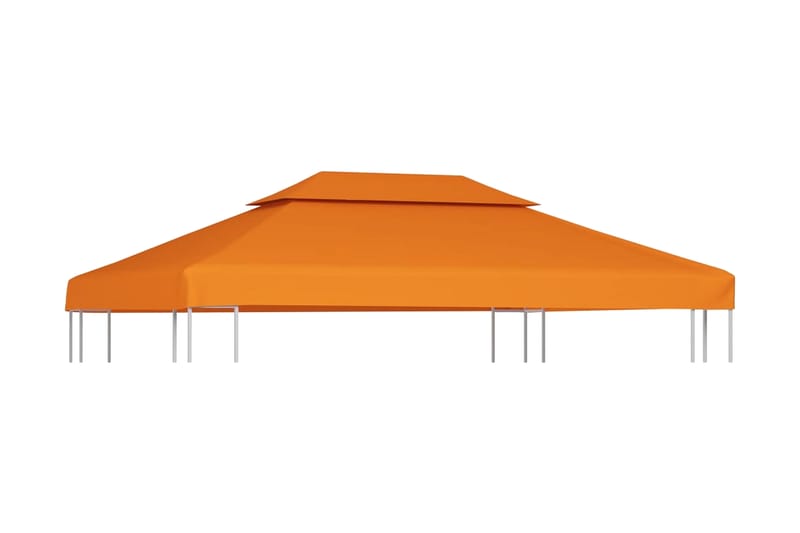 Udskiftningsbaldakin Til Havepavillon 3X4 M - Orange - Pavillontag