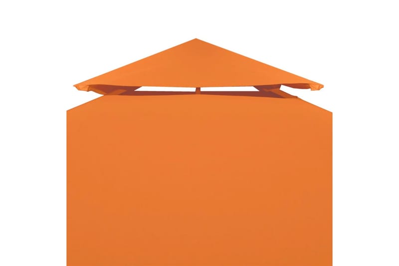 Udskiftningsbaldakin Til Havepavillon 3X4 M - Orange - Havemøbler - Solafskærmning - Havepavilloner - Pavillontag