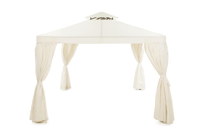 Bermuda Vægar til Paviljong 3x4 m - Offwhite - Havemøbler - Solafskærmning - Havepavilloner - Pavillonvægge