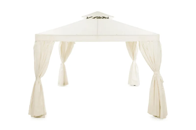 Bermuda Vægar til Paviljong 3x4 m - Offwhite - Havemøbler - Solafskærmning - Havepavilloner - Pavillonvægge