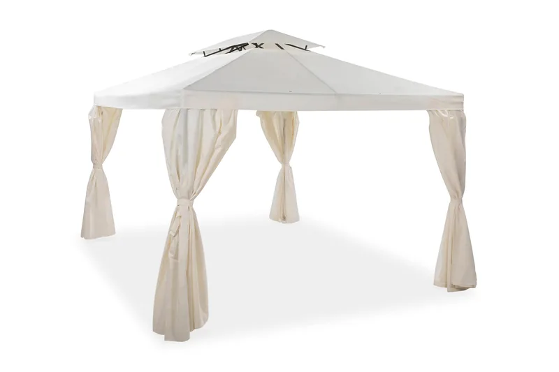 Bermuda vægge til Pavilion 3x3 m - Off white - Havemøbler - Solafskærmning - Havepavilloner - Pavillonvægge