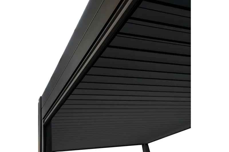 Mirador Alasvedettävä paviljongin seinä 3m Grå - Havemøbler - Solafskærmning - Havepavilloner - Pavillonvægge