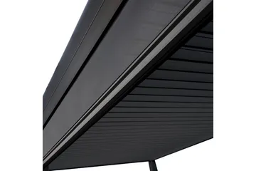 Pavillon væg MiradorR 3m Grå - Havemøbler - Solafskærmning - Havepavilloner - Pavillonvægge