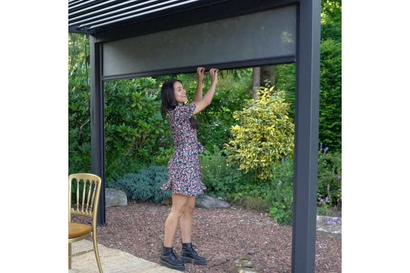 Pavillon væg MiradorR 3m Grå, undefined